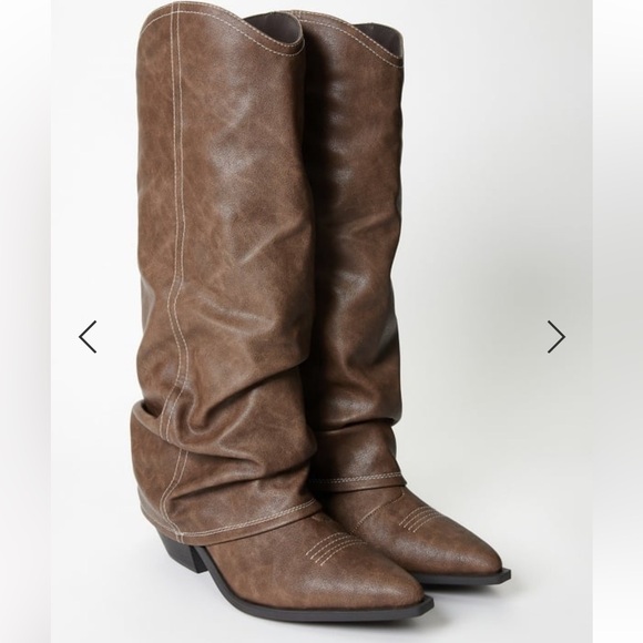 Brown Cowboy Boots - Picture 4 of 4